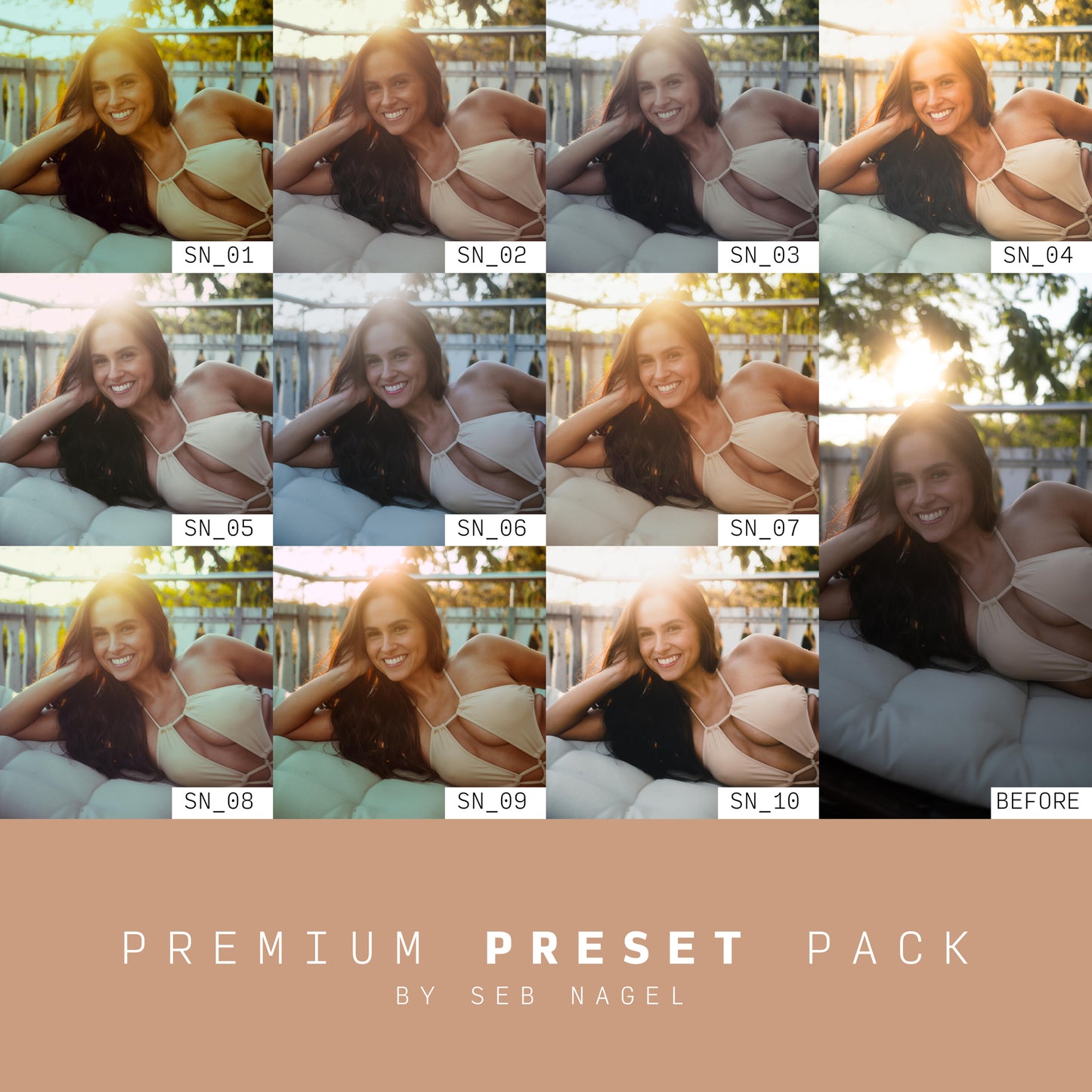 SEB NAGEL Premium Lightroom Preset Pack 2.0 (+5 RAWS)