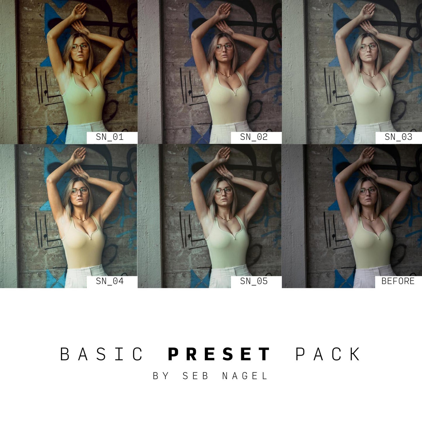 SEB NAGEL Basic Lightroom Preset Pack